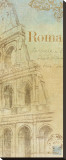 Travel Monuments IV Stretched Canvas Print by John Zaccheo