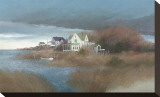 On Cedar Island Stretched Canvas Print by Albert Swayhoover
