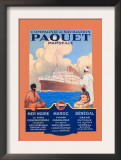 Marseille Cruise Package: Black Sea-Morocco-Senegal Prints by Sandy Hook