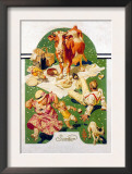 Breaking Up a Picnic Prints by Joseph Christian Leyendecker