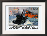 They Kept the Sea Lanes Open, Invest in the Liberty Loan Print by Shafer 