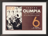 Theatre Olimpia Art by E. Mora