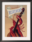 Lobster Musician at the Belvedere Hotel and Casino Art