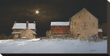 Late Snow Stretched Canvas Print by Ray Hendershot