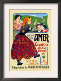 Agua de Amer: Exquisita Agua de Mesa Prints by Mary Wright Jones