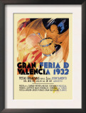 Gran Feria de Valencia 1932 Poster