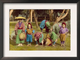 Acrobats Prints
