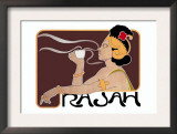 Rajah Coffee Prints by Henri Meunier