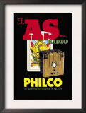 El as de la Radio, Philco Posters