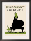 Pianist Forbundiets Cabaret Art by Kage 