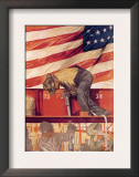 Teamwork Wins: U.S. Shipping Board Emergency Corp. Print by Hibberd V. B. Kline