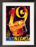 Fallas de San Jose Valencia Print