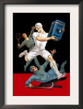 Advertisement for Banania Sugar Art by Paul Mohr