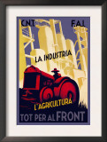 Industry and Agriculture for the Front Prints by Carles Fontsere