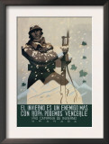 The Winter is an Enemy, But with Clothes We Can Defeat Him Prints by Juan Dapena Parrilla