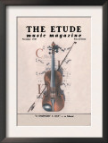 Violin on Magazine Cover Prints
