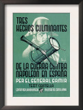 Tres Hechos Culminantes de la Guerra Contra Napoleon En Espana Posters