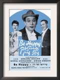 Be Happy: Frailach Zoll Zine Posters by Menasha Skulnik