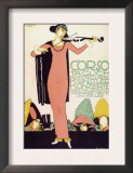 Violinist in a Pink Dress Posters