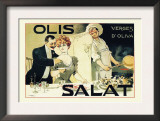 Olis Salat, Verges d'Oliva Posters by E. Norlind