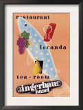 Singerhaus Basel: Restaurant, Locanda, Tea-Room Posters by Charles Kuhn