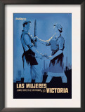Las Mujeres Somos Capaces de Contribuir a la Victoria Prints by Babiano 