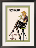 Mistinguett, Casino de Paris Print by Charles Gesmar