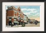 Bridgeport, Connecticut - East Main Street View of the American Theatre Posters