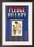 Pledge Hillary for President Posters