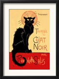 Tournee du Chat Noir Avec Rodolptte Salis Prints by Théophile Alexandre Steinlen
