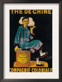 France - The De Chine, Colonial Company Promotional Poster Posters
