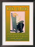 Kafka on Books Posters