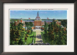 Hartford, Connecticut - Exterior View of Aetna Life Insurance Building Poster