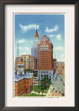 Hartford, Connecticut - Trust Bldg and Travelers Tower View Prints