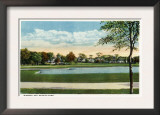 Bridgeport, Connecticut - Seaside Park View of Mirror Lake Posters