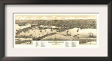 Duluth, Minnesota - Panoramic Map Prints