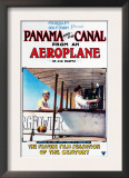 Panama - Panama and the Canal Aeroplane Movie Promo Poster Poster
