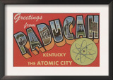 Paducah, Kentucky - The Atomic City Prints