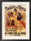 Paris, France - 4th Masked Ball at Theatre de l'Opera Promotional Poster Art