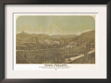 Philippi, West Virginia - Panoramic Map Posters