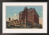 Spokane, WA - View of Davenport Hotel No.1 Prints