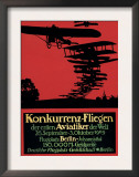 Berlin, Germany - Konkurrenz-Fliegen Airfield Promotional Poster Poster