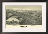 Salem, West Virginia - Panoramic Map Prints