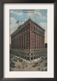 Spokane, WA - View of Davenport Hotel Posters