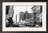 Spokane, Washington - View of Wall Street Corner Prints