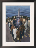 US Navy View - Gun Crew in Victory Formation Posters