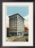 Worcester, Massachusetts - Exterior View of the New Park Building Art