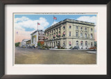 Yakima, Washington - Exterior View of Federal Bldg, Capitol Theatre Prints