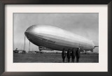 Close-Up Graf Zeppelin Blimp View Posters