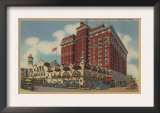 Spokane, WA - View of Davenport Hotel No.2 Print
